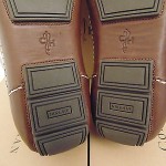 NIB COLE HAAN MEN’S AIR MITCHELL OXFORD DARK BROWN PEBBLE SKIN LEATHER LACE UP