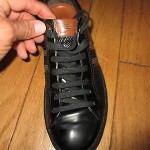 Boss Selection Hugo Boss Men’s Black Leather Sneakers size 6 (US size 7)