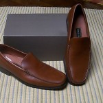 Cole Haan:  Men’s Leather loafer Dress Shoes     Brown W/ box (11.5 M)