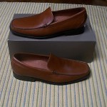 Cole Haan:  Men’s Leather loafer Dress Shoes     Brown W/ box (11.5 M)