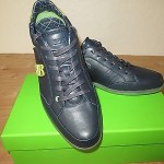 HUGO BOSS Green Label ELDORADO CONTRAST Leather SHOES SNEAKERS Size  11US