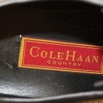 Men’s COLE HAAN Country Casual Oxfords, Muted Black Leather – Size 9 M