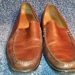 Mens Cole Haan loafers Brown Leather Shoe  Size 11 1/2 M