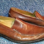 Mens Cole Haan loafers Brown Leather Shoe  Size 11 1/2 M