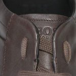 $330 New Hugo Boss Black Label Leather Sneakers Brown Mens 10 43 Shoes 9.5 42.5