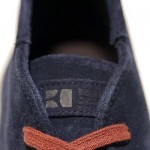 $245 HUGO BOSS Orange Label Casual Navy Blue Mens Leather Boots 13 46 Suede 47