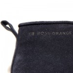 $245 HUGO BOSS Orange Label Casual Navy Blue Mens Leather Boots 13 46 Suede 47