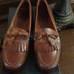 Mens COLE HAAN Dwight  Loafers size 12 Saddle Tan Leather C01063