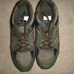 Diesel Mens Eagle Loop brown dark green Leather Lace Up Sneakers Shoes 11