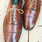 Mens Cole Haan Nike Air Dress Shoes Size 11M Brown Leather Casual Lace Up Oxford