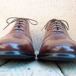 Mens Cole Haan Nike Air Dress Shoes Size 11M Brown Leather Casual Lace Up Oxford