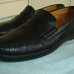 Cole Haan Nike Air BLACK Leather Penny Loafer’s Size 11 M