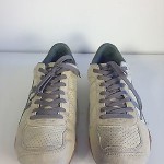 Diesel Remy Cream Suede Leather Shoes Sneakers Trainers Casual Mens Sz 12