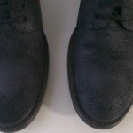DIESEL Stylish Distressed Treated Leather Mens Lace-up Shoes  EU42 (9)