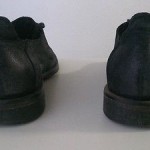 DIESEL Stylish Distressed Treated Leather Mens Lace-up Shoes  EU42 (9)