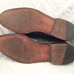 Mens shoes COLE HAAN Bragano Italy black woven leather tassle loafers sz 9.5 M