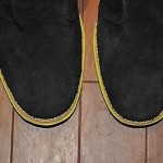 Cole Haan Lunargrand Chukka Suede – Black / Volt / Yellow boot -Size 9.5/wingtip