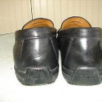 Cole Haan Nike Air BLACK Leather Penny Loafer’s Size 11 M