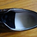 HUGO BOSS Leather Sneakers – Black / US Size 9