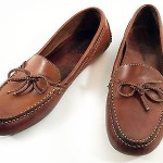 COLE HAAN COUNTRY BROWN HAND SEWN LEATHER LOAFERS Boat Shoes Mens Size 9.5