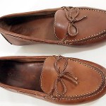 COLE HAAN COUNTRY BROWN HAND SEWN LEATHER LOAFERS Boat Shoes Mens Size 9.5