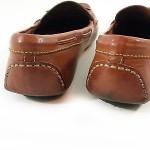COLE HAAN COUNTRY BROWN HAND SEWN LEATHER LOAFERS Boat Shoes Mens Size 9.5