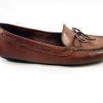 COLE HAAN COUNTRY BROWN HAND SEWN LEATHER LOAFERS Boat Shoes Mens Size 9.5