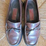 Cole Haan Mens 8M Brown Leather Loafer Casual Slip On Driving Shoes