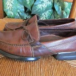 Cole Haan Mens 8M Brown Leather Loafer Casual Slip On Driving Shoes