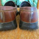 Cole Haan Mens 8M Brown Leather Loafer Casual Slip On Driving Shoes