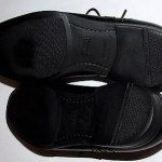 HUGO BOSS BLACK LEATHER WINGTIPS OXFORD  SHOES SZ 7 1/2 D