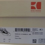 Hugo Boss Sneakers Orange Boss Silvans Lace Sneakers Open Blue 11US Retail $150