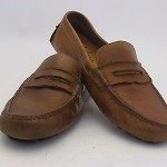 Cole Haan Grant Canoe Penny Loafers Tan Size 9.5 M Retail $168