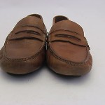Cole Haan Grant Canoe Penny Loafers Tan Size 9.5 M Retail $168