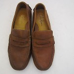 Cole Haan Grant Canoe Penny Loafers Tan Size 9.5 M Retail $168