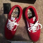 ODD FUTURE VANS SYNDICATE RED OFWGKTA 12 GOLF WANG NEW VERY NICE SUPREME