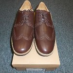 New Cole Haan Grandsprint Oxford Wing Tip Jave Size 10.5 M