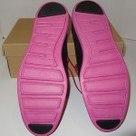 NIB Cole Haan LUNARGRAND Wingtip Sz 11.5 M Black Suede Pink Sidewalls Oxfords