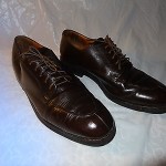 COLE HAAN City Men’s Split Toe DARK BROWN Leather OXFORD Casual Shoes – Sz 12D