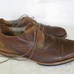 Timberland Boot Company Men’s Brown Leather Lace Up SHOE Sz 8 M