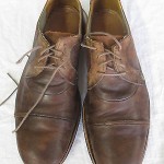 Timberland Boot Company Men’s Brown Leather Lace Up SHOE Sz 8 M