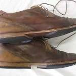 Timberland Boot Company Men’s Brown Leather Lace Up SHOE Sz 8 M