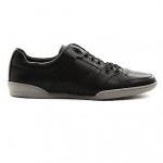 NIB Men’s HUGO BOSS Starros Black Shoes leather sneakers size 9 US, 8 UK, 42 EU