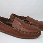 Cole Haan AIR GRANT PENNY Leather Driving Loafer Brown Sz 9.5M EUC!!!