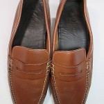 Cole Haan AIR GRANT PENNY Leather Driving Loafer Brown Sz 9.5M EUC!!!