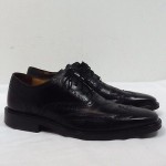 Cole Haan AIR COLTON Black Casual Leather Wingtip Oxford Sz 10M
