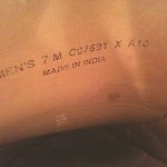 Cole Haan brown pebbled leather driving moccasins men’s 7