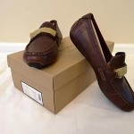 NEW COLE HAAN Somerset Bit II Earth Tumbled Brown Leather W. Brass Bit Sz. 10