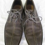 Mens Cole Haan  Oxford Lace-up Brown Leather Casual Shoe 8 M Split Center