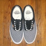 Vans California- Chambray Polka dot/ Dress Blue MEN’s SIZE 8.5